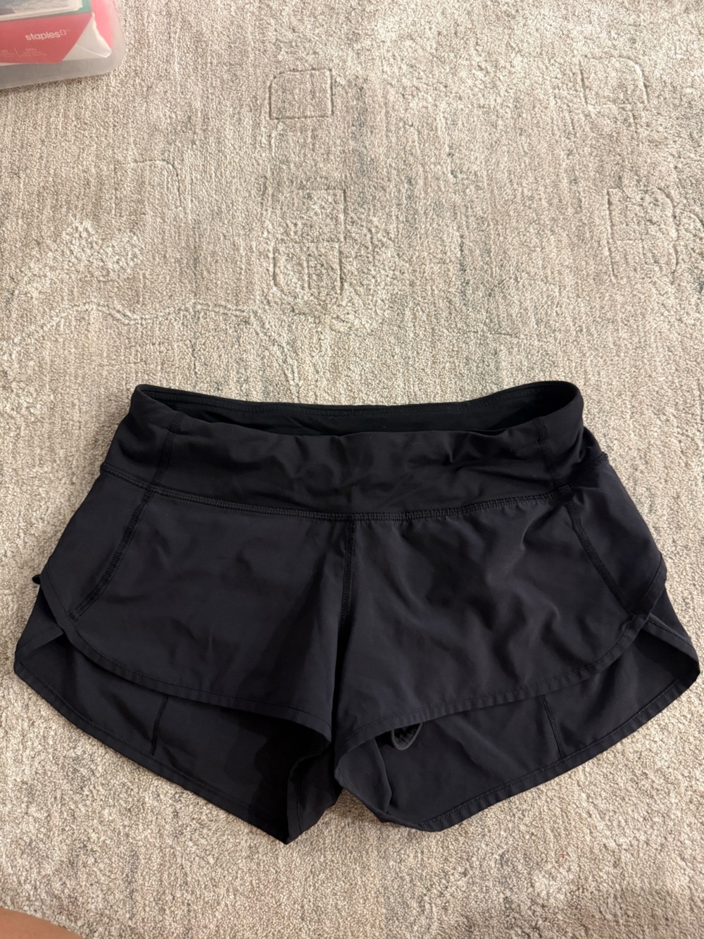 lululemon athletica Black Athletic Lined Shorts